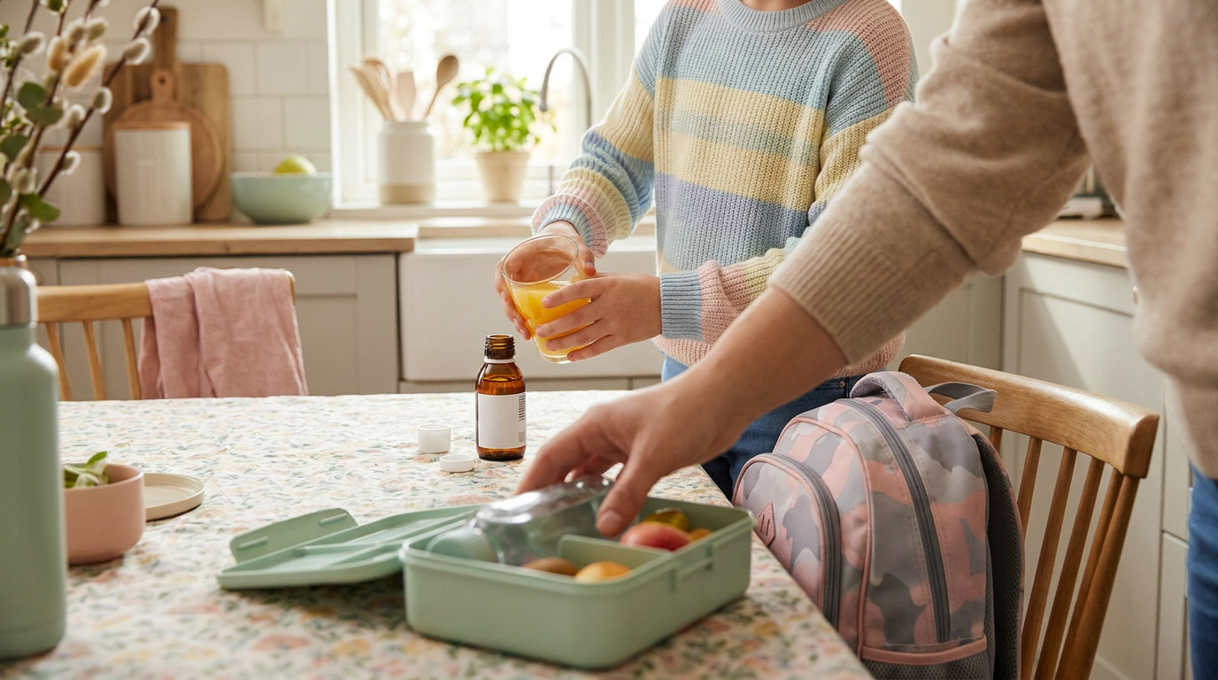 Cómo preparar el sistema inmunitario de tus hijos para la vuelta al cole